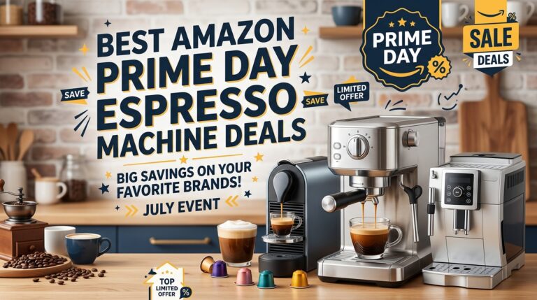 Best Amazon Prime Day Espresso Machine Deals