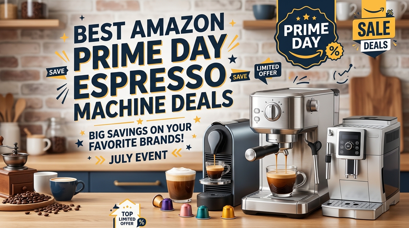 Best Amazon Prime Day Espresso Machine Deals