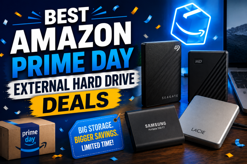 Best Amazon Prime Day External Hard Drive Deals
