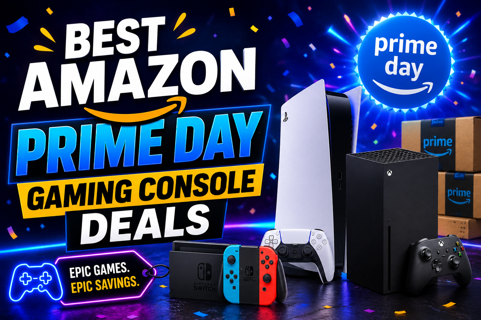 Best Amazon Prime Day Gaming Console Deals