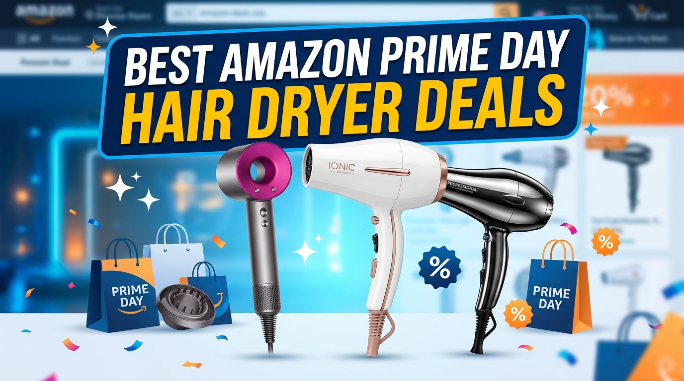 Best Amazon Prime Day Hair Dryer Deals