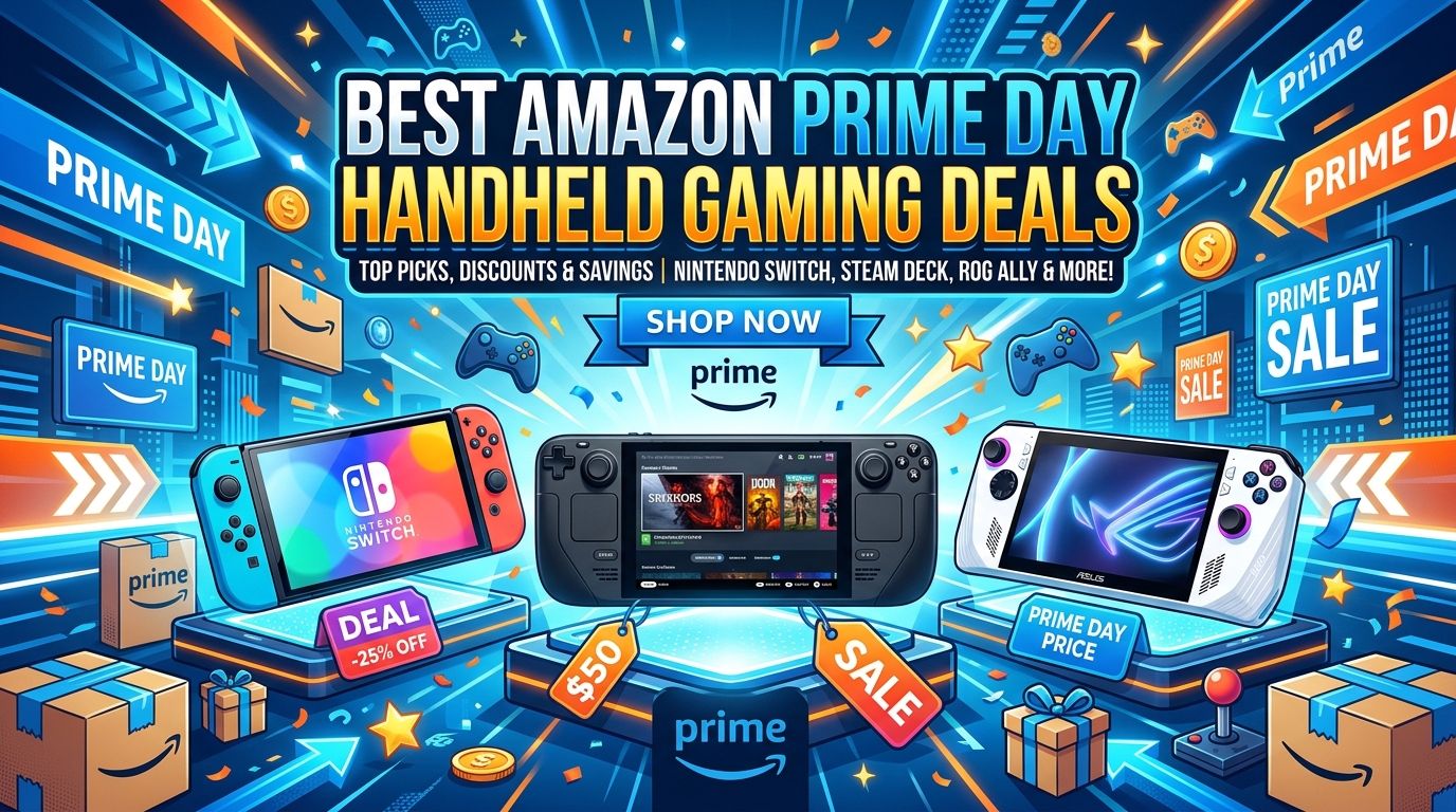 Best Amazon Prime Day Handheld Gaming Deals