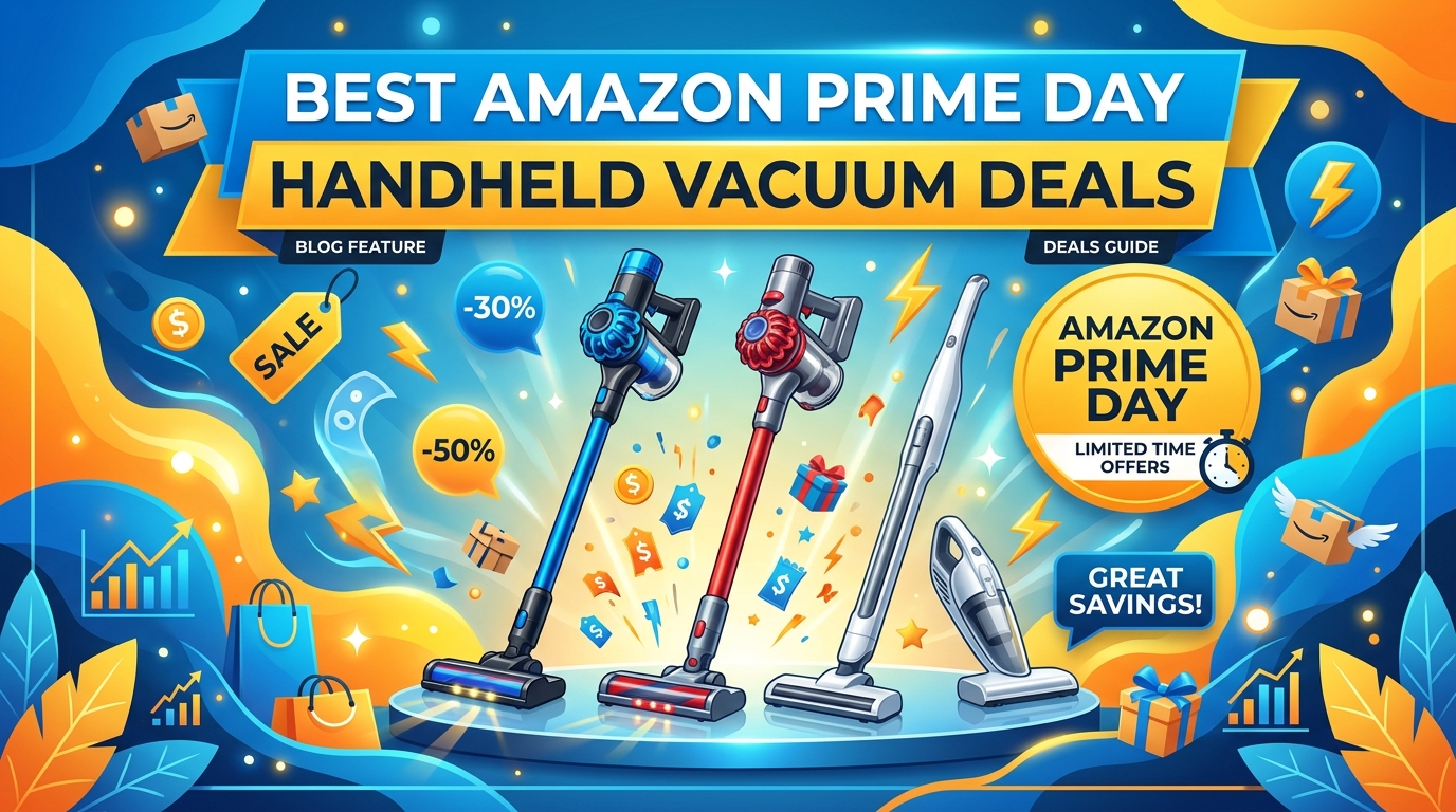 Best Amazon Prime Day Handheld Vacuum Deals