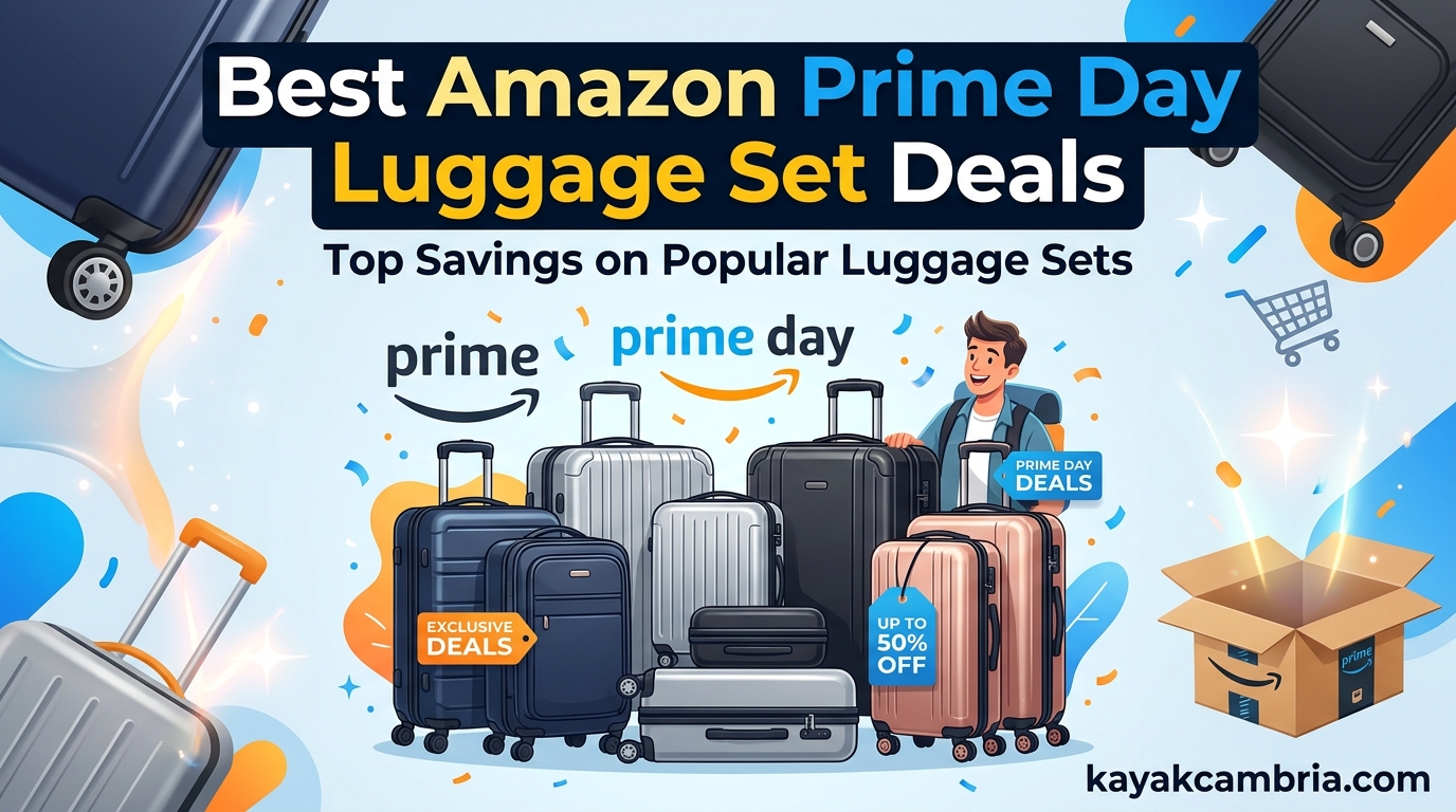 Best Amazon Prime Day Luggage Set Deals