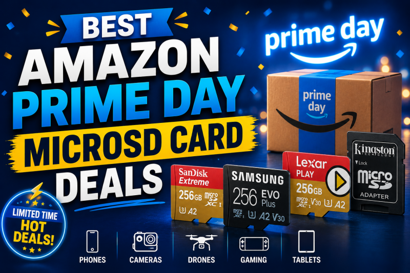 Best Amazon Prime Day MicroSD Card Deals