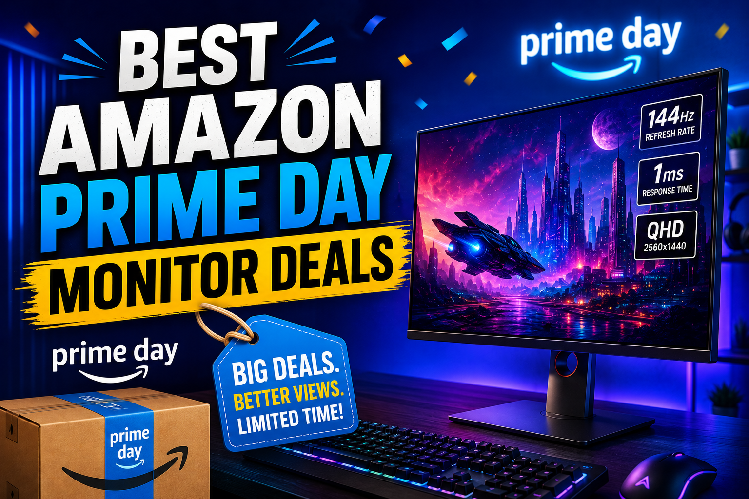 Best Amazon Prime Day Monitor Deals
