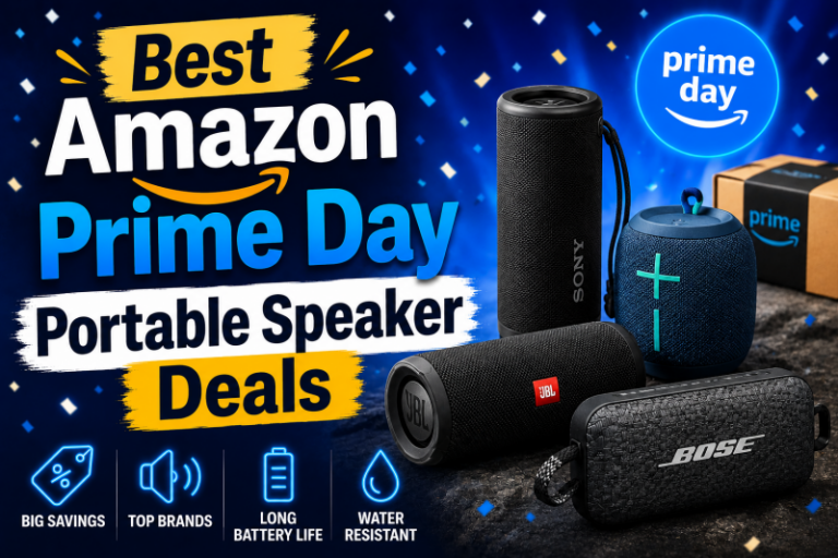 Best Amazon Prime Day Portable Speaker Deals