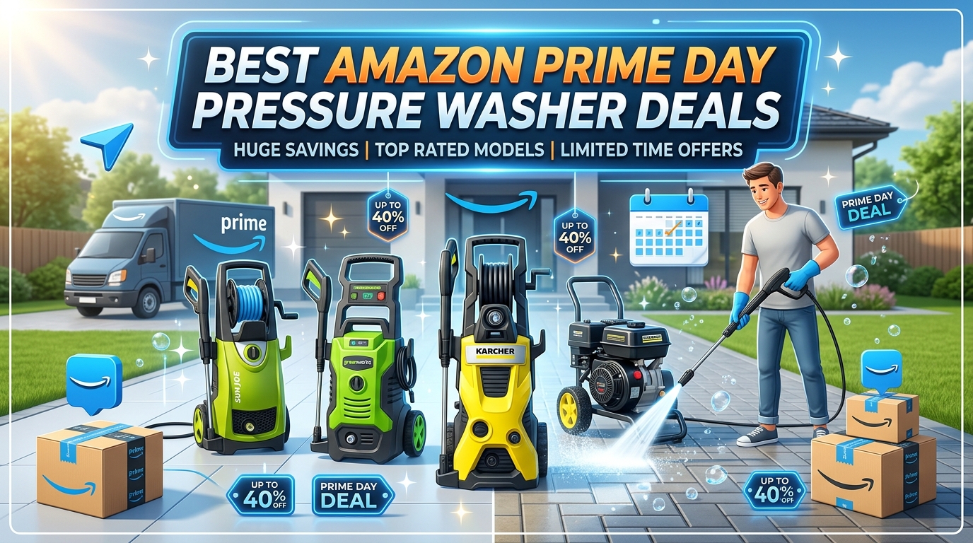 Best Amazon Prime Day Pressure Washer Deals