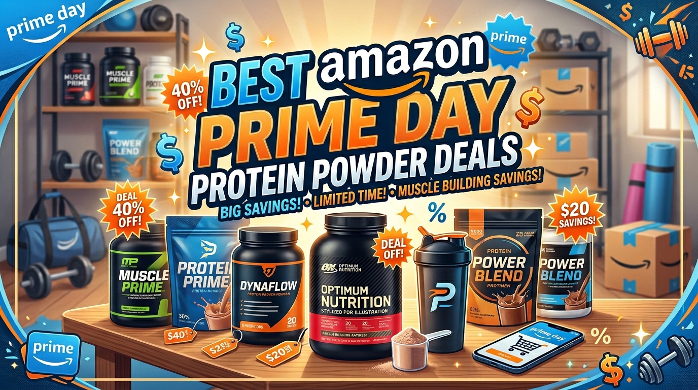 Best Amazon Prime Day Protein Powder Deals
