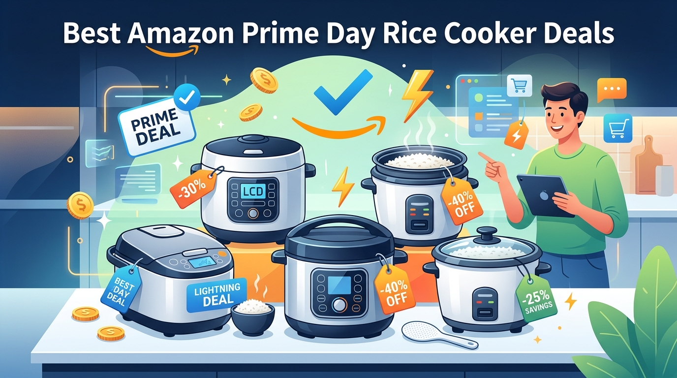 Best Amazon Prime Day Rice Cooker Deals