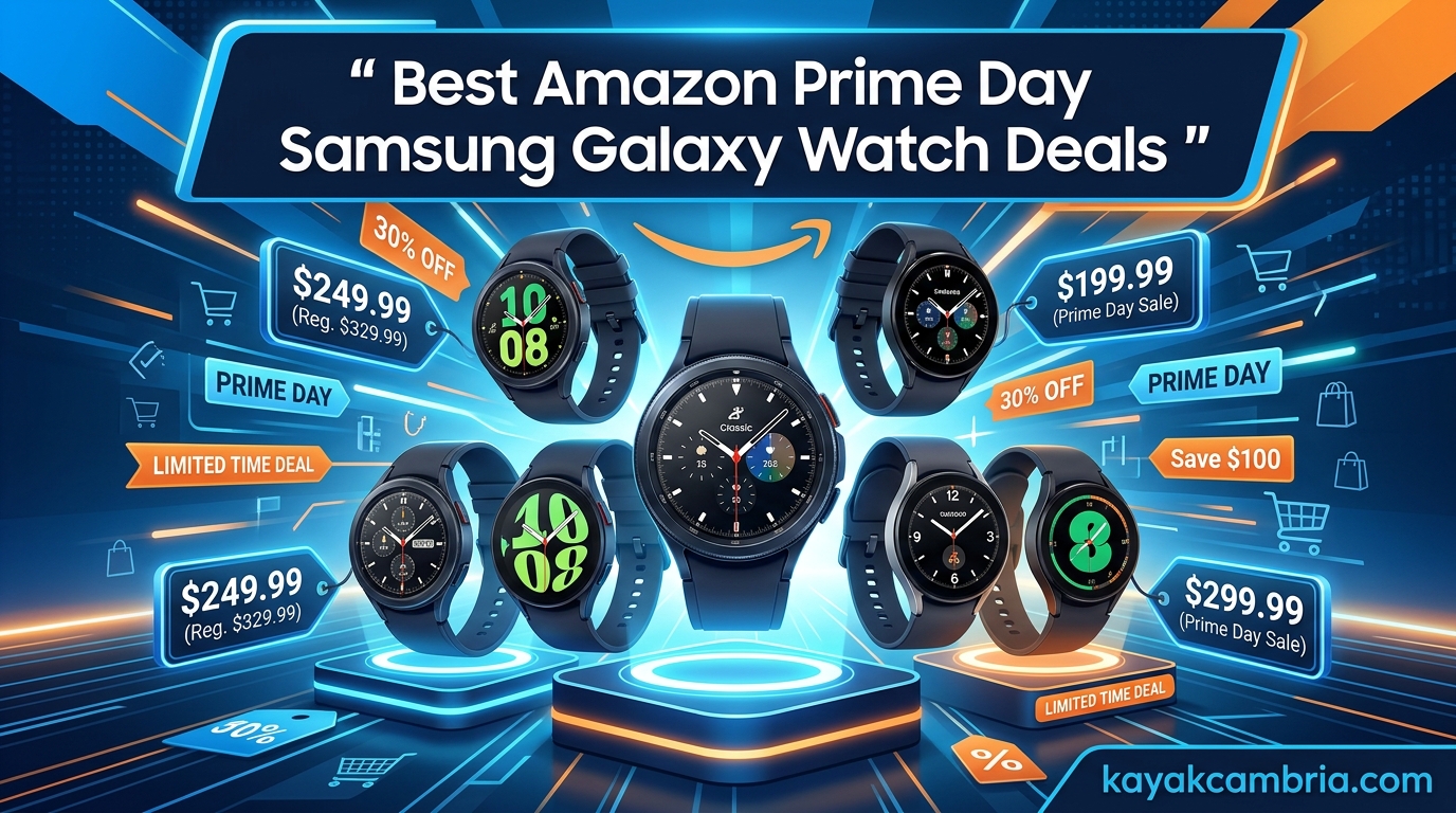 Best Amazon Prime Day Samsung Galaxy Watch Deals
