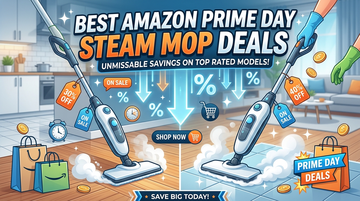 Best Amazon Prime Day Steam Mop Deals