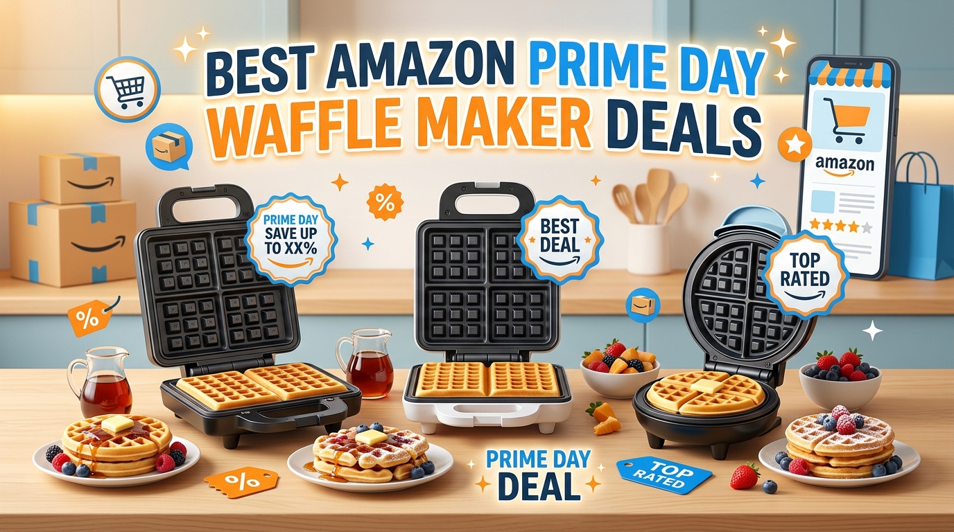 Best Amazon Prime Day Waffle Maker Deals