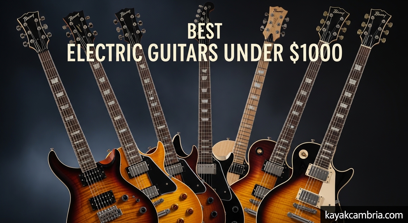 Best Electric Guitars Under $1000