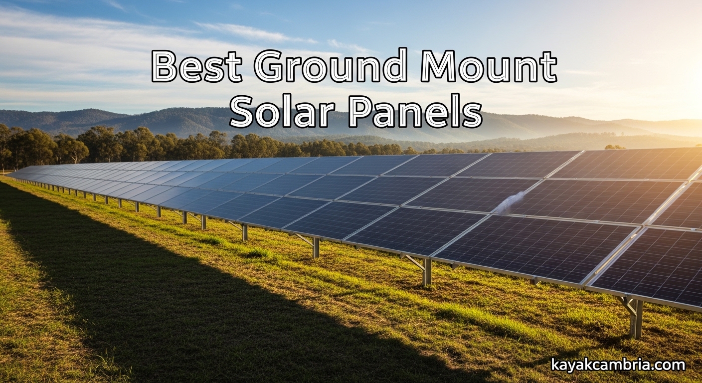 Best Ground Mount Solar Panels