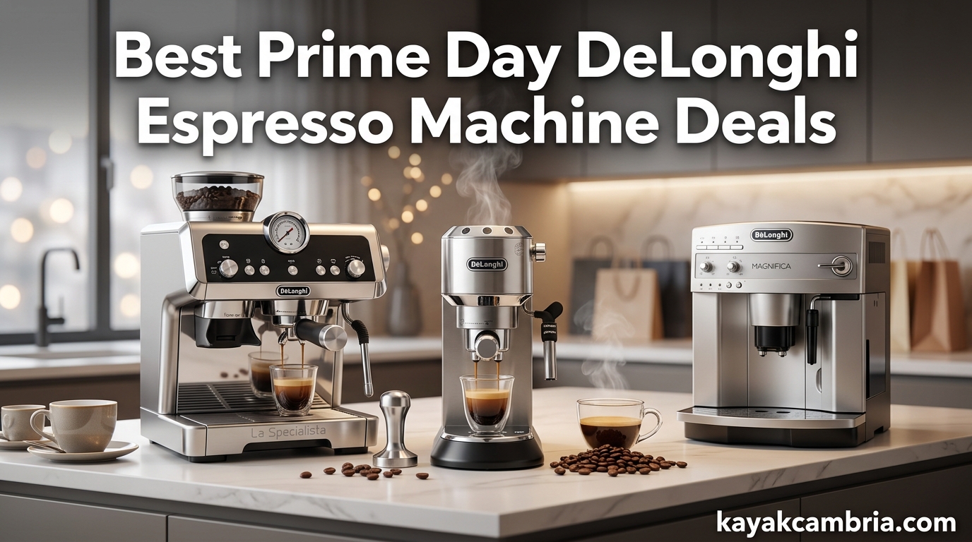 Best Prime Day DeLonghi Espresso Machine Deals