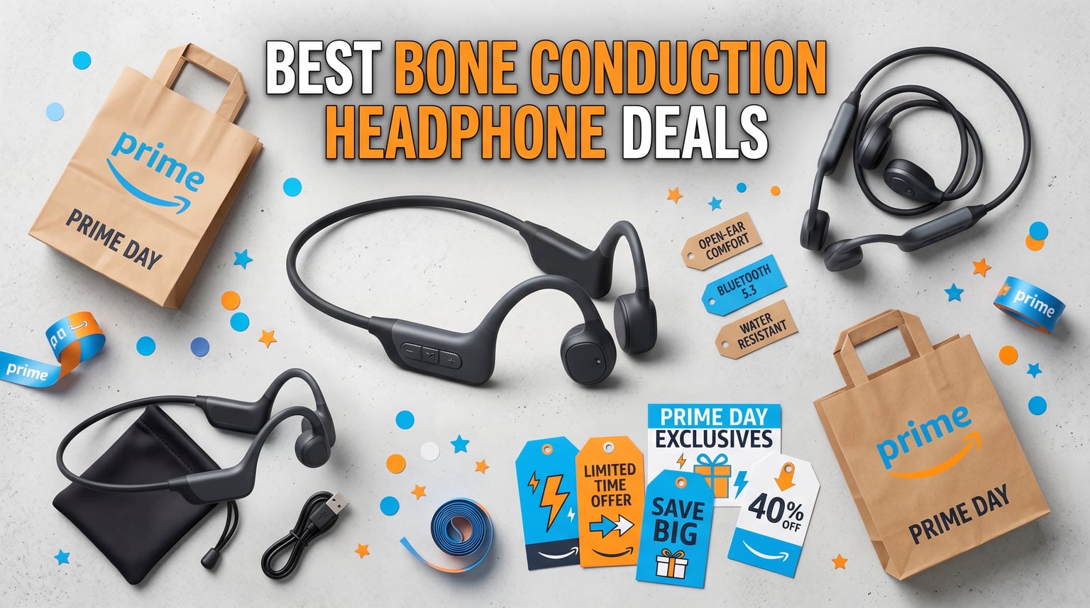 Best Amazon Prime Day Bone Conduction Headphone Deals 2026