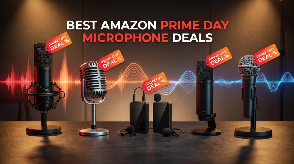 Best Amazon Prime Day Microphone Deals 2026