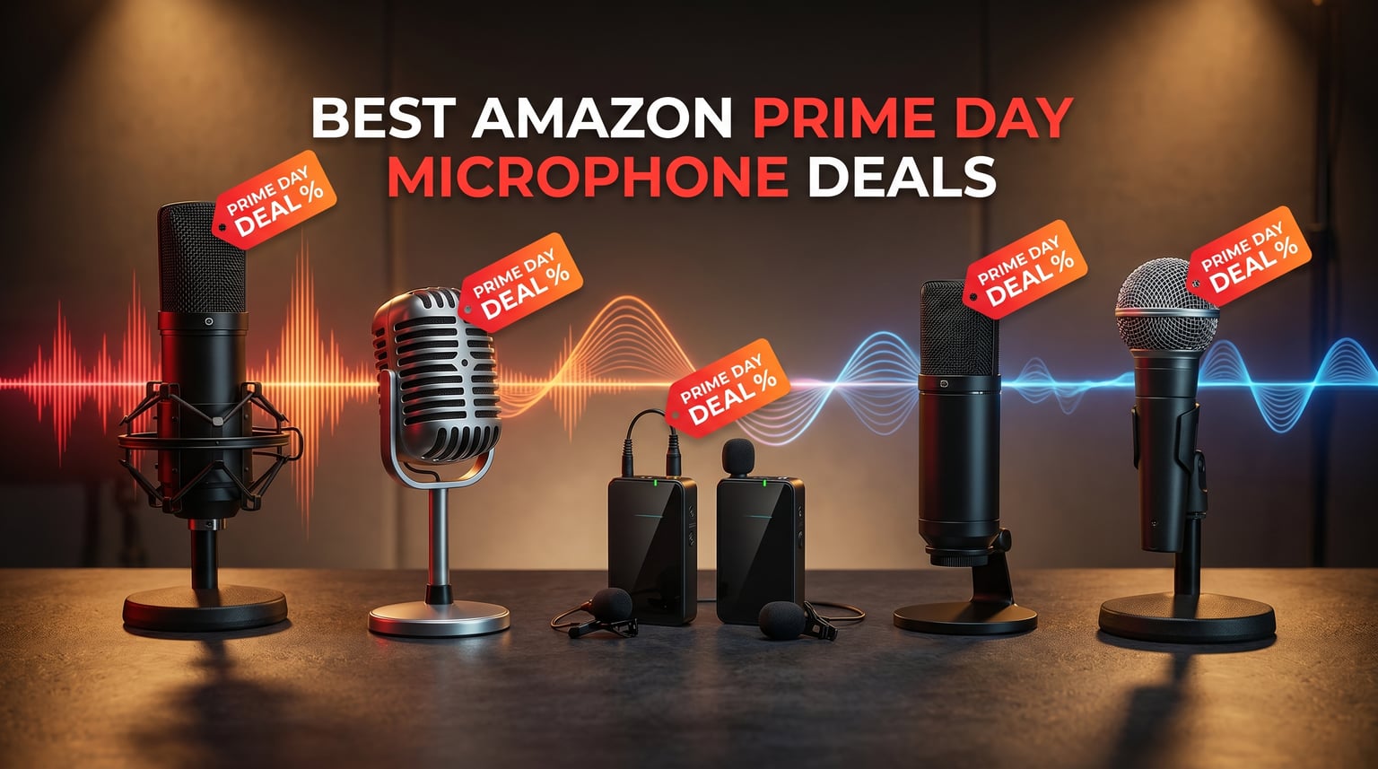 Best Amazon Prime Day Microphone Deals 2026
