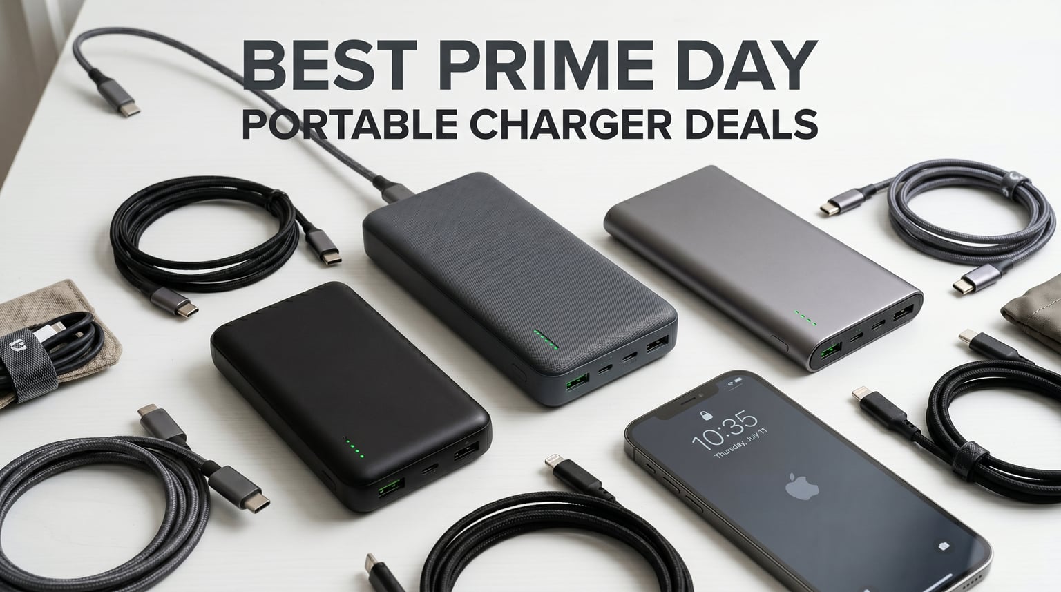 Best Amazon Prime Day Portable Charger Deals 2026