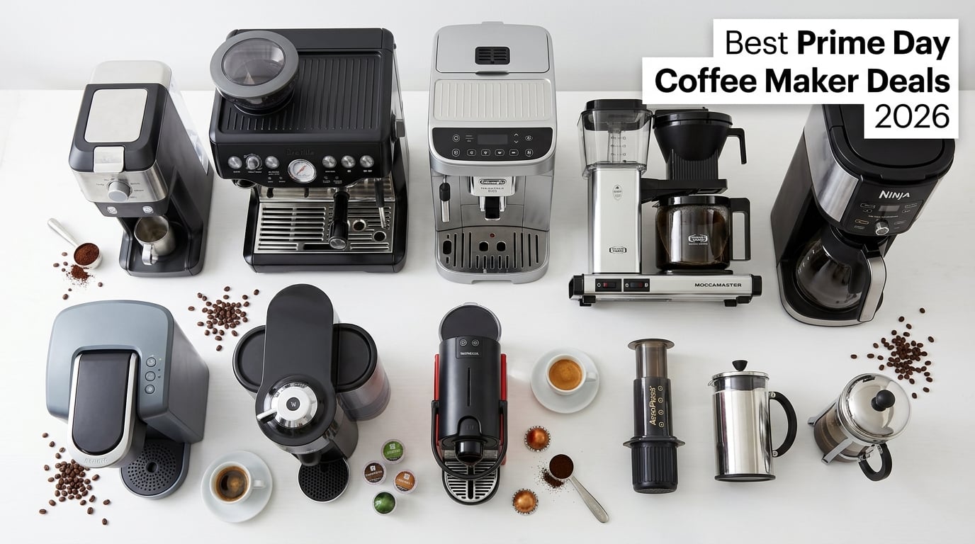 Best Amazon Prime Day Coffee Maker Deals 2026