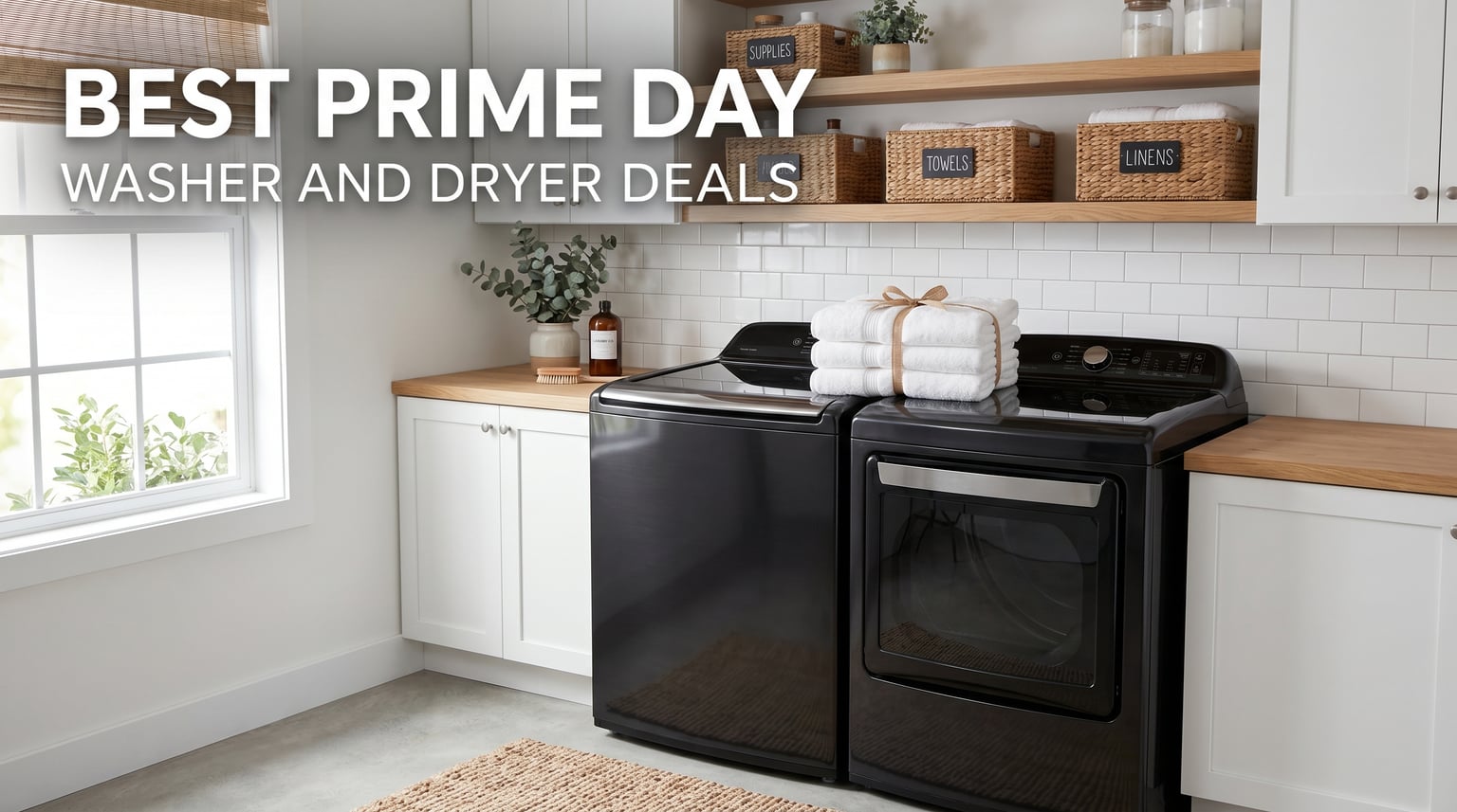 Best Amazon Prime Day Washer and Dryer Deals 2026