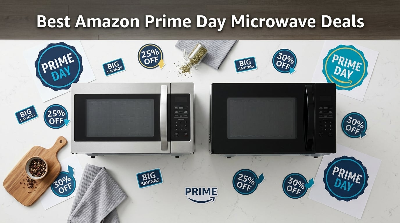 Best Amazon Prime Day Microwave Deals 2026