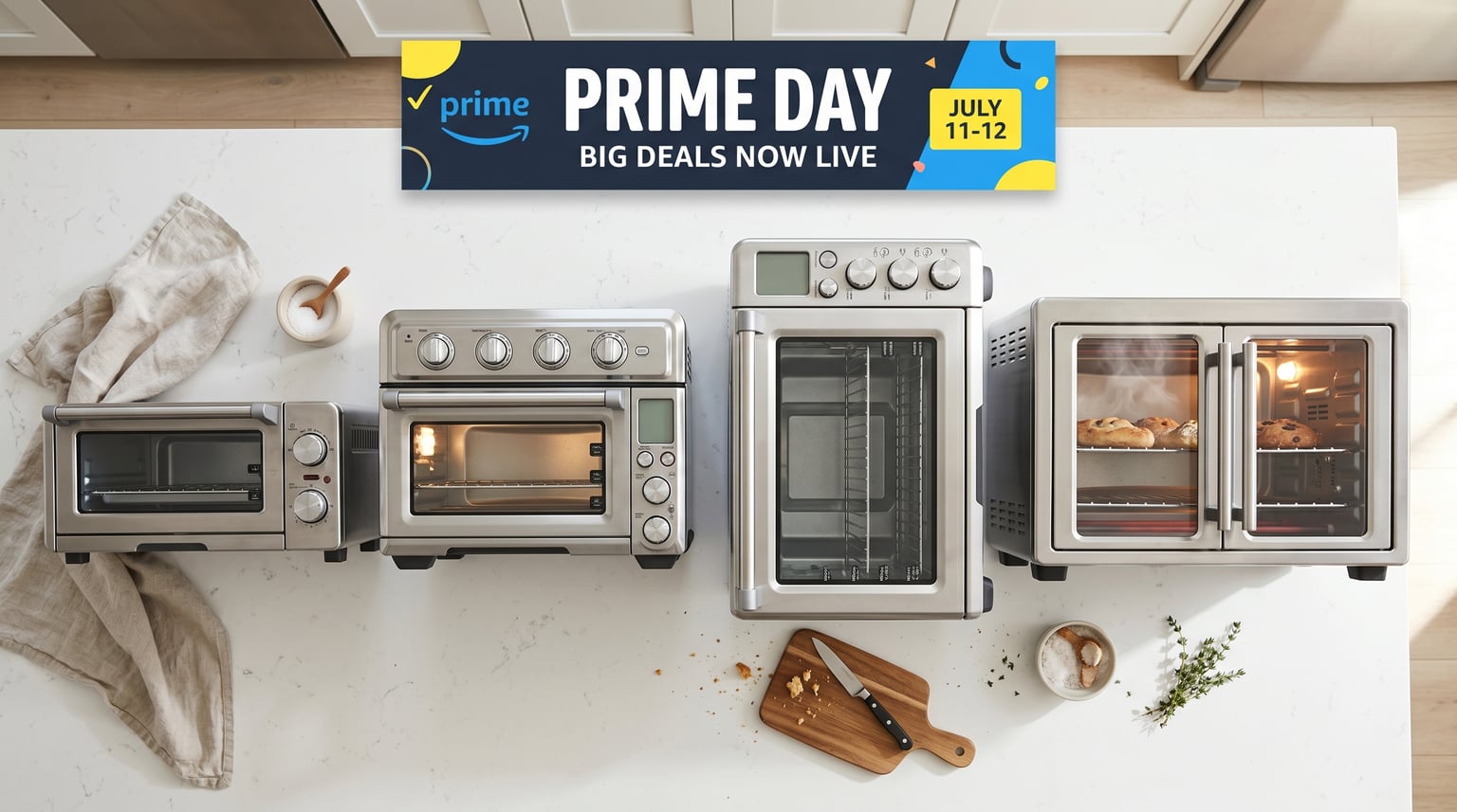 Best Amazon Prime Day Toaster Oven Deals 2026