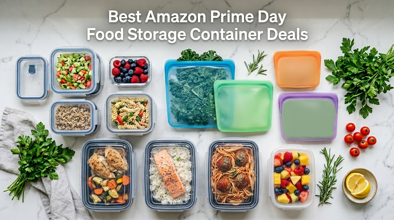 Best Amazon Prime Day Food Storage Container Deals 2026