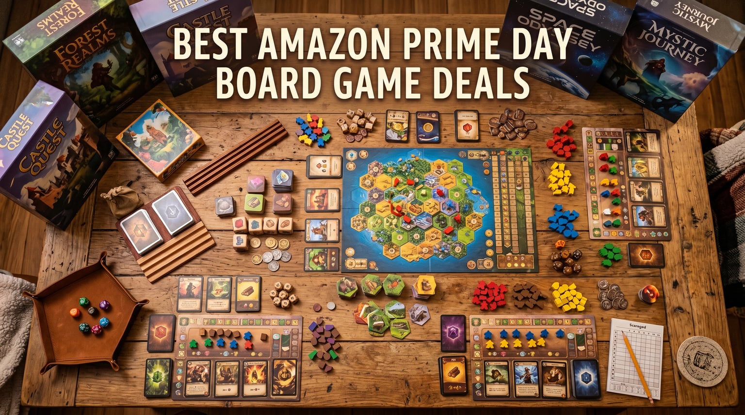 Best Amazon Prime Day Board Game Deals 2026