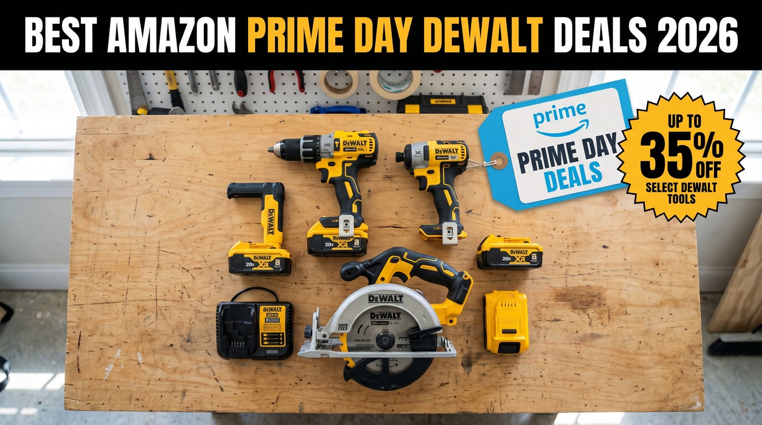 Best Amazon Prime Day DeWalt Power Tool Deals 2026