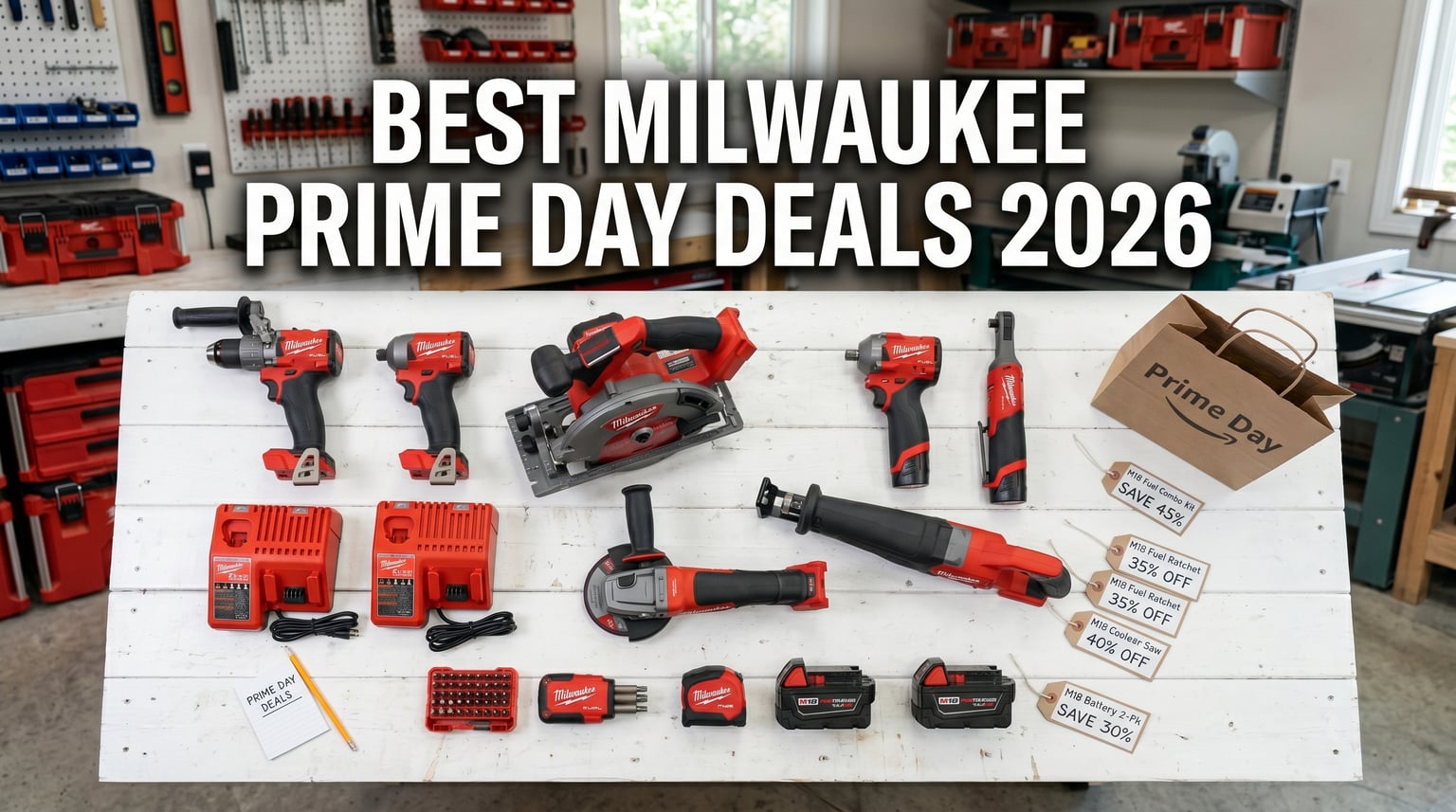 Best Amazon Prime Day Milwaukee Power Tool Deals 2026