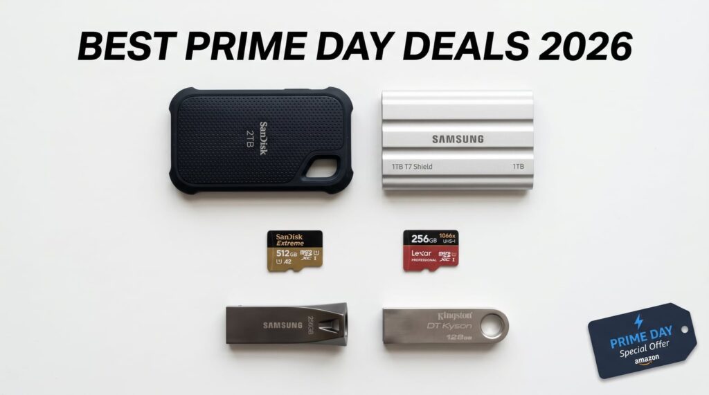 Best Amazon Prime Day SanDisk Deals 2026