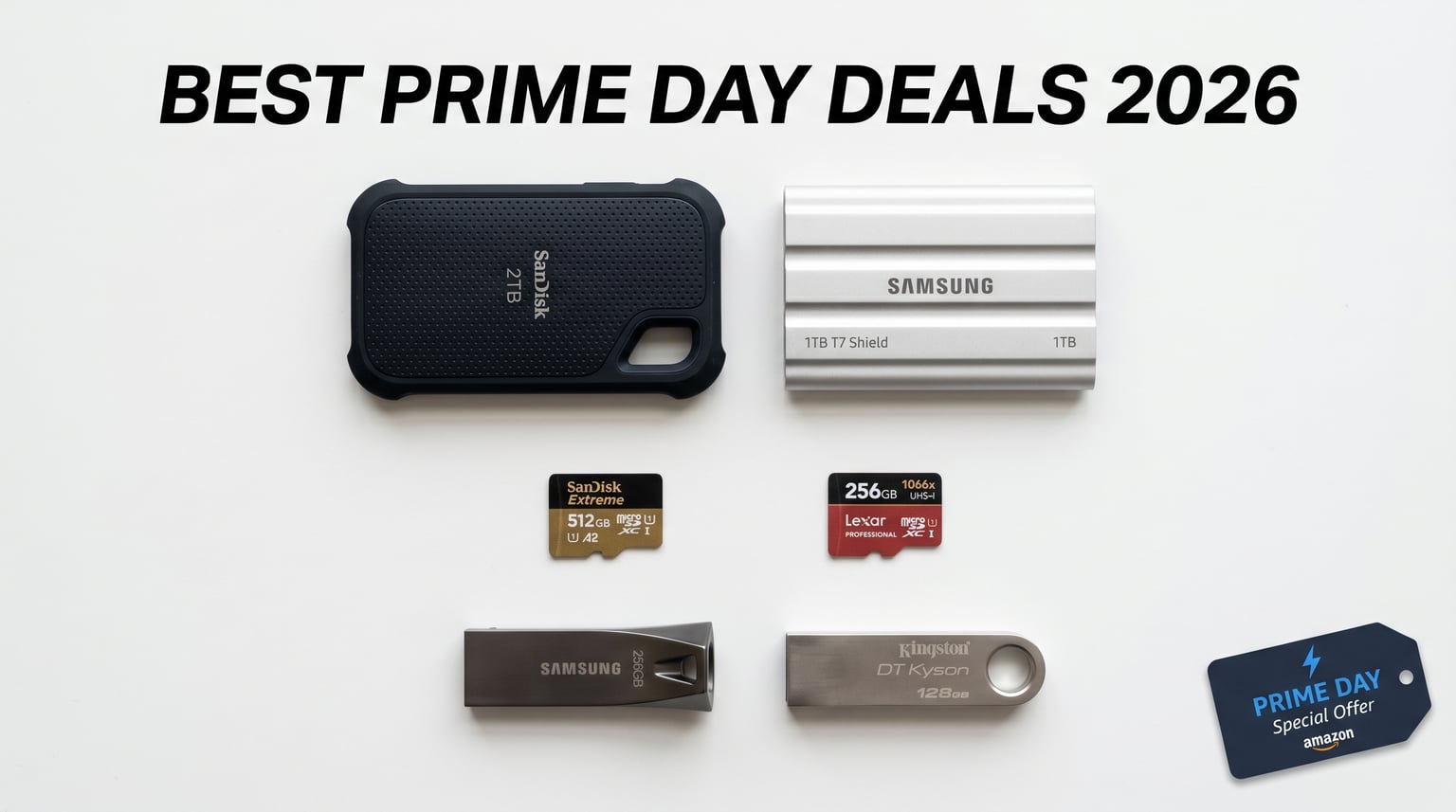 Best Amazon Prime Day SanDisk Deals 2026