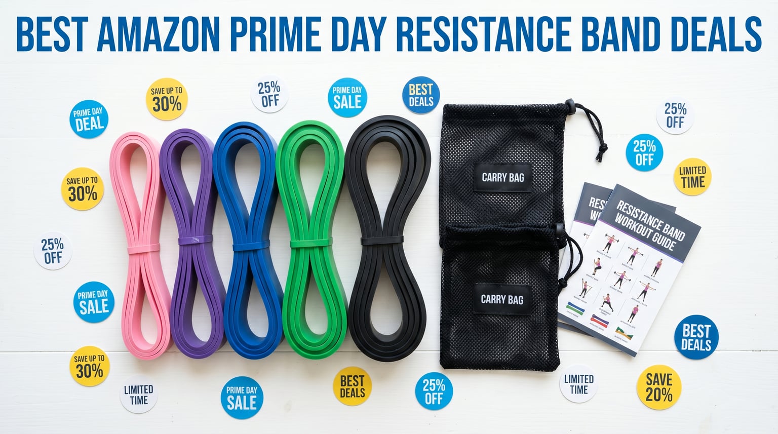 Best Amazon Prime Day Resistance Band Deals 2026
