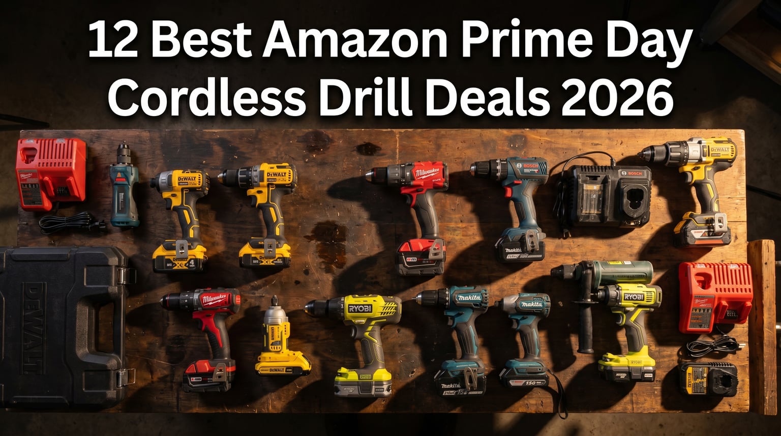 Best Amazon Prime Day Cordless Drill Deals 2026