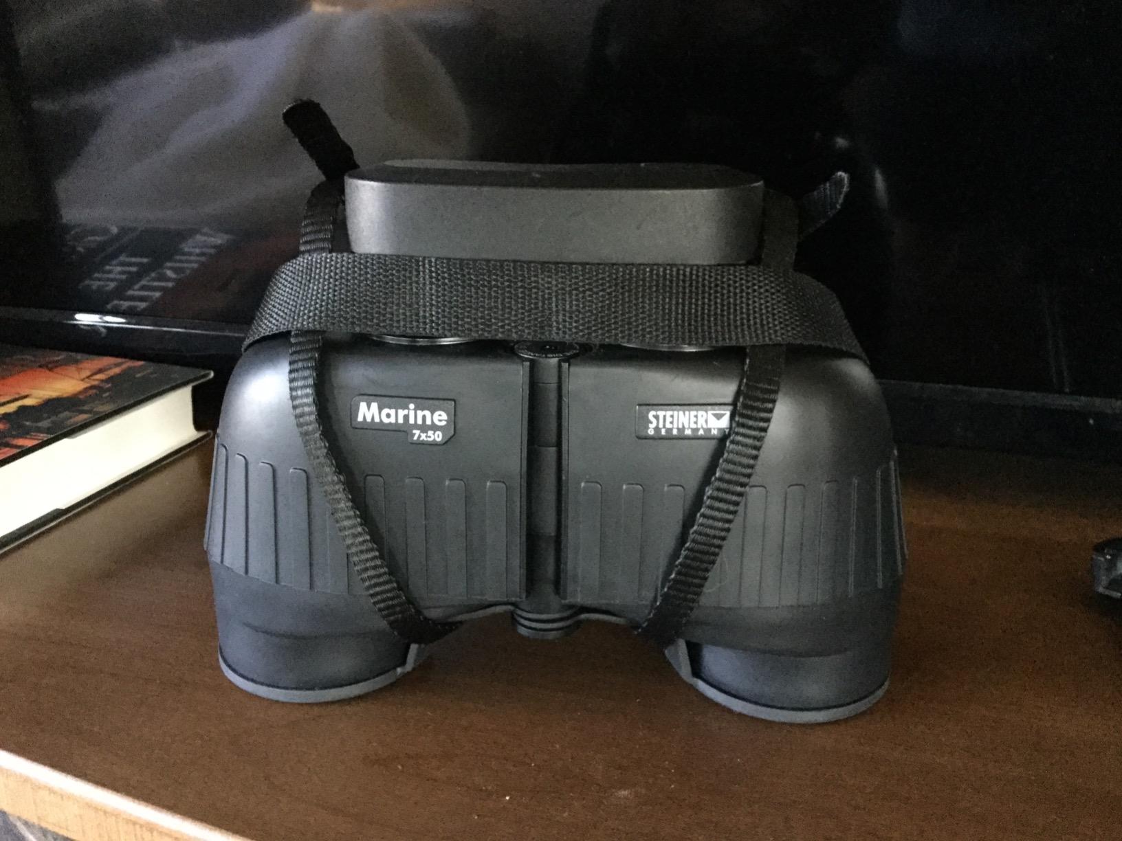 Steiner Marine Binoculars for Adults and Kids, 7x50 Binoculars for Bird Watching, Hunting, Outdoor Sports, Wildlife Sightseeing and Concerts - Quality Performance Water-Going Optics, Black customer photo 1