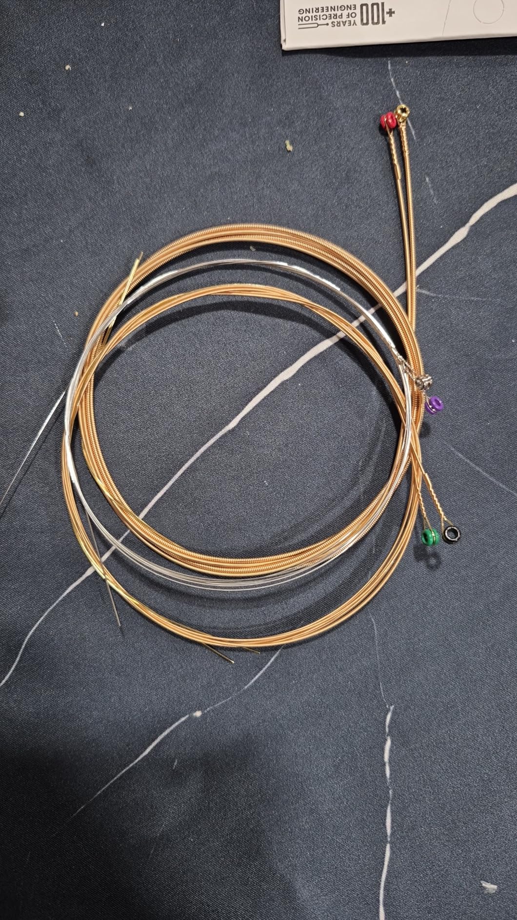 D'Addario Acoustic Guitar Strings, Phosphor Bronze, EJ16, Light Gauge 12-53 customer photo 2