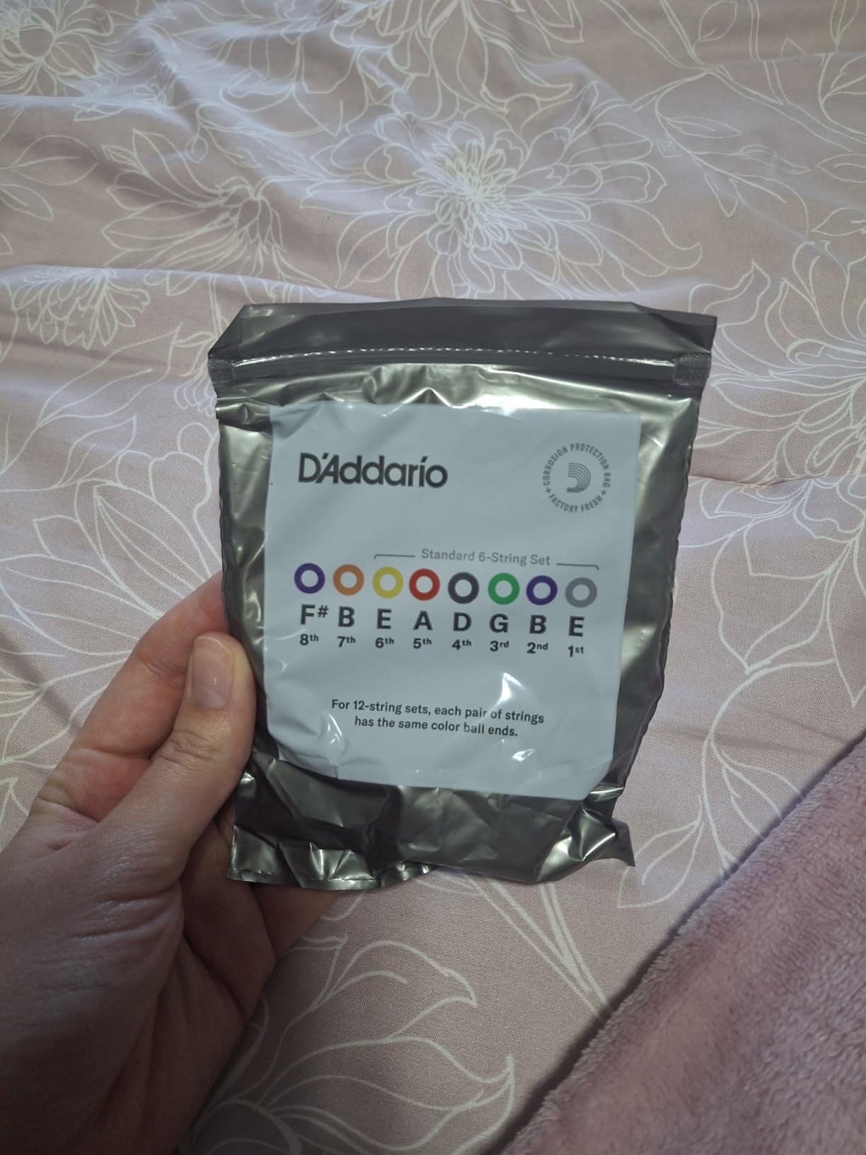 D'Addario Acoustic Guitar Strings, 80/20 Bronze, EJ11, Light Gauge 12-53, Best Seller customer photo 1