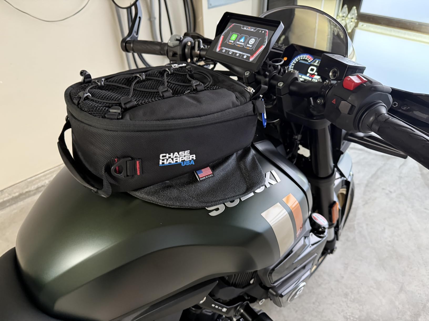 Chase Harper USA 450M Magnetic Tank Bag, Water-Resistant, Tear-Resistant, Industrial Grade Ballistic Nylon with Anti-Scratch Rubberized Polymer Bottom, Super Strong Neodymium Magnets customer photo 1