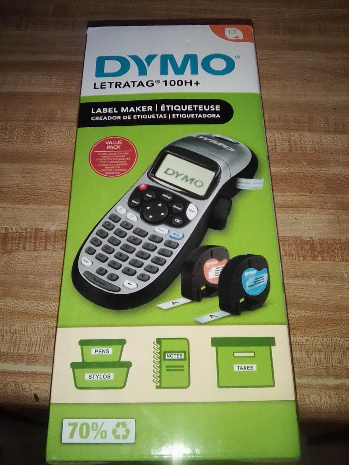 DYMO LetraTag 100H Plus Handheld Label Maker for Office or Home Organization customer photo 2
