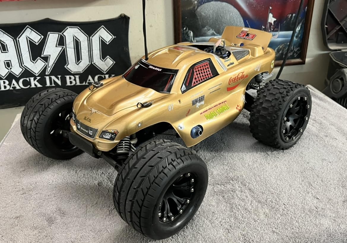 Traxxas 4412 Clear Nitro Rustler Body with Wing, Hardware, and Decal Sheet customer photo 1