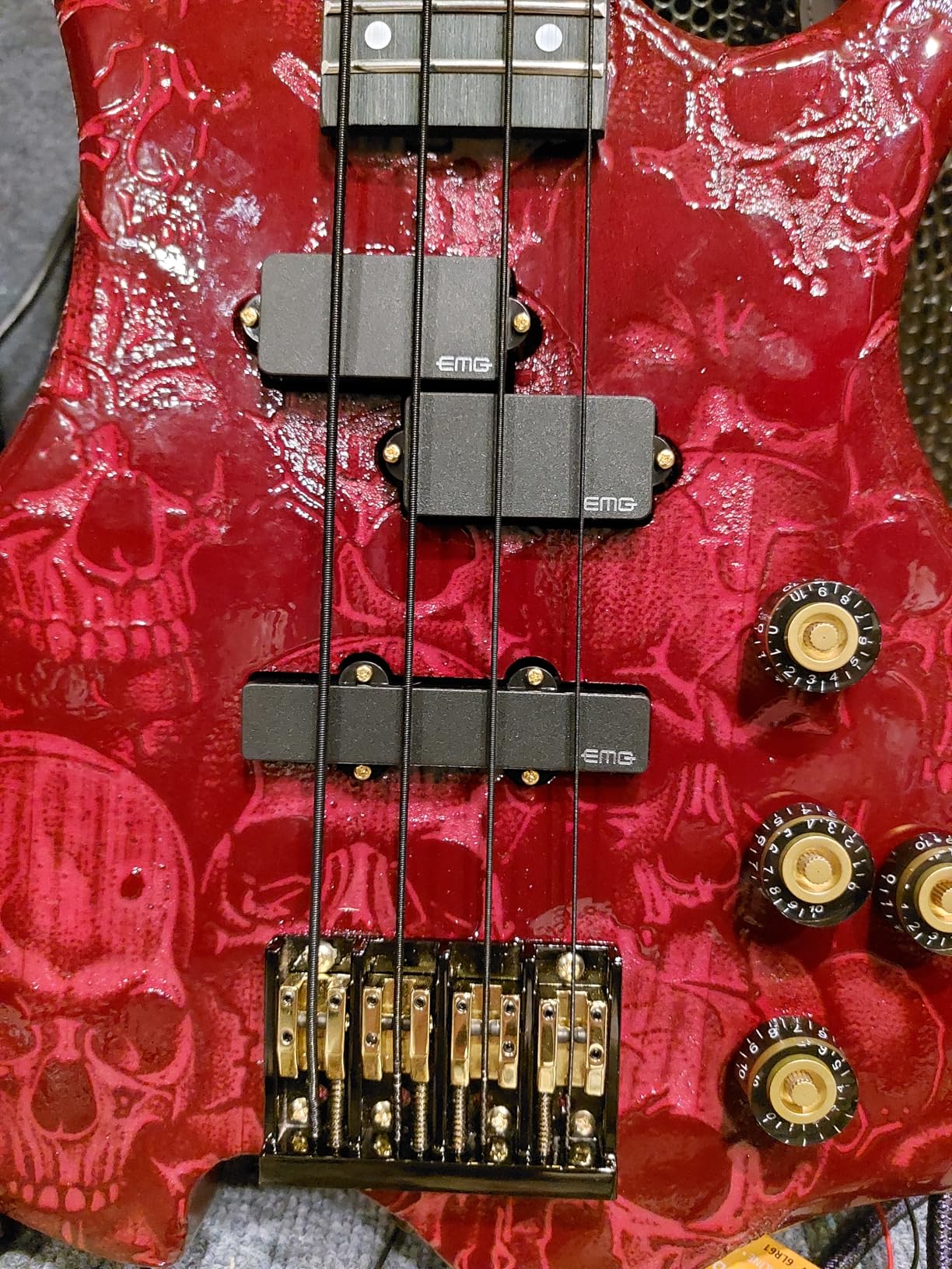 EMG PJ Active Bass Guitar Pickup Set, Black customer photo 2