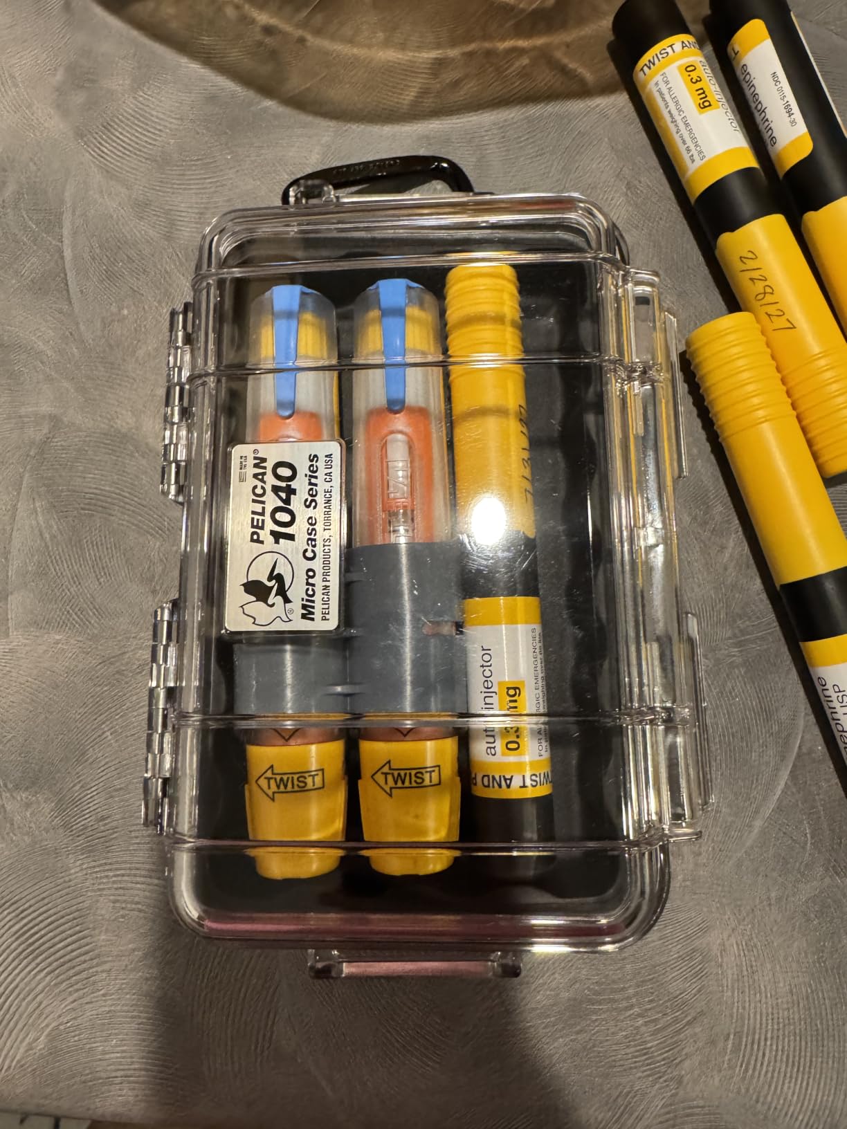Pelican 1040 Micro Case (Yellow/Clear) customer photo 1