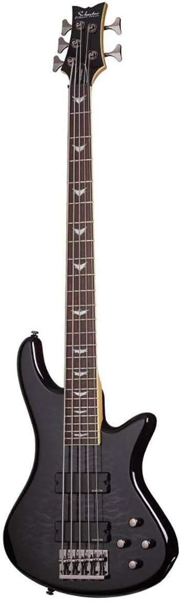 Schecter Stiletto Extreme-5 Bass Guitar - See-Thru Black customer photo 1