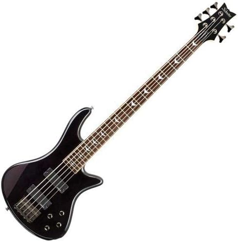 Schecter Stiletto Extreme-5 Bass Guitar - See-Thru Black customer photo 2