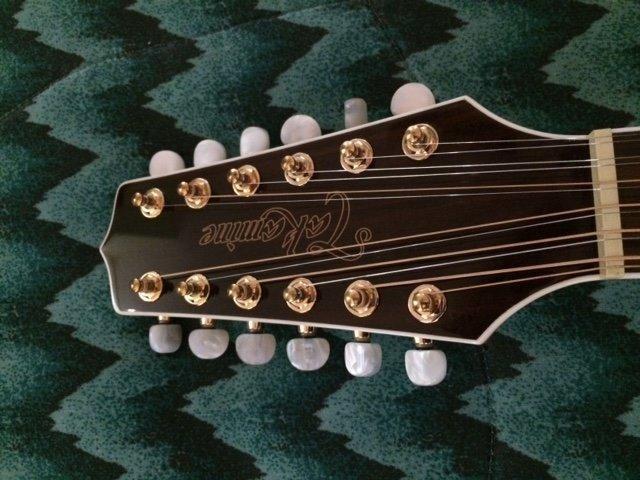 Takamine GJ72CE-12NAT Jumbo Cutaway 12-String Acoustic-Electric Guitar, Natural customer photo 1