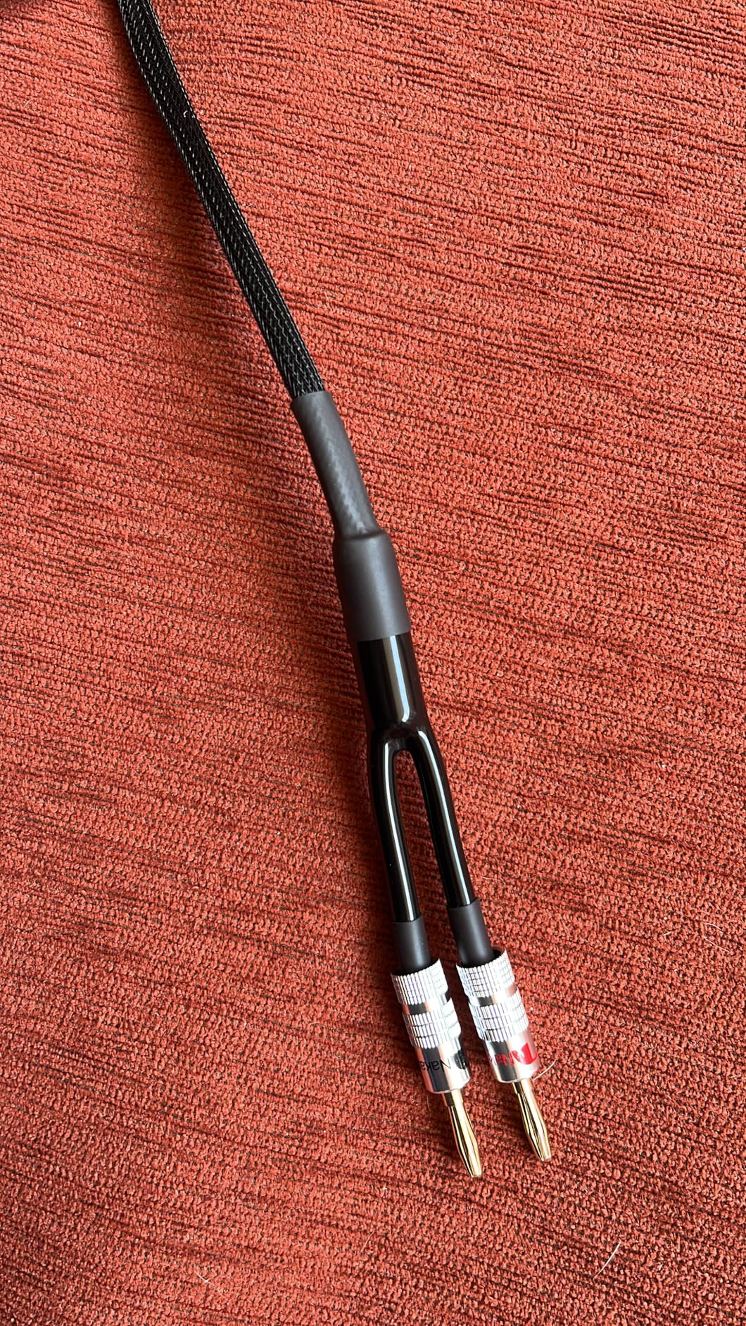 GEARit Speaker Wire 14 Gauge 100 ft, Flexible Speaker Cable with Foot Markers & Polarity Markings, CCA (Black) customer photo 1