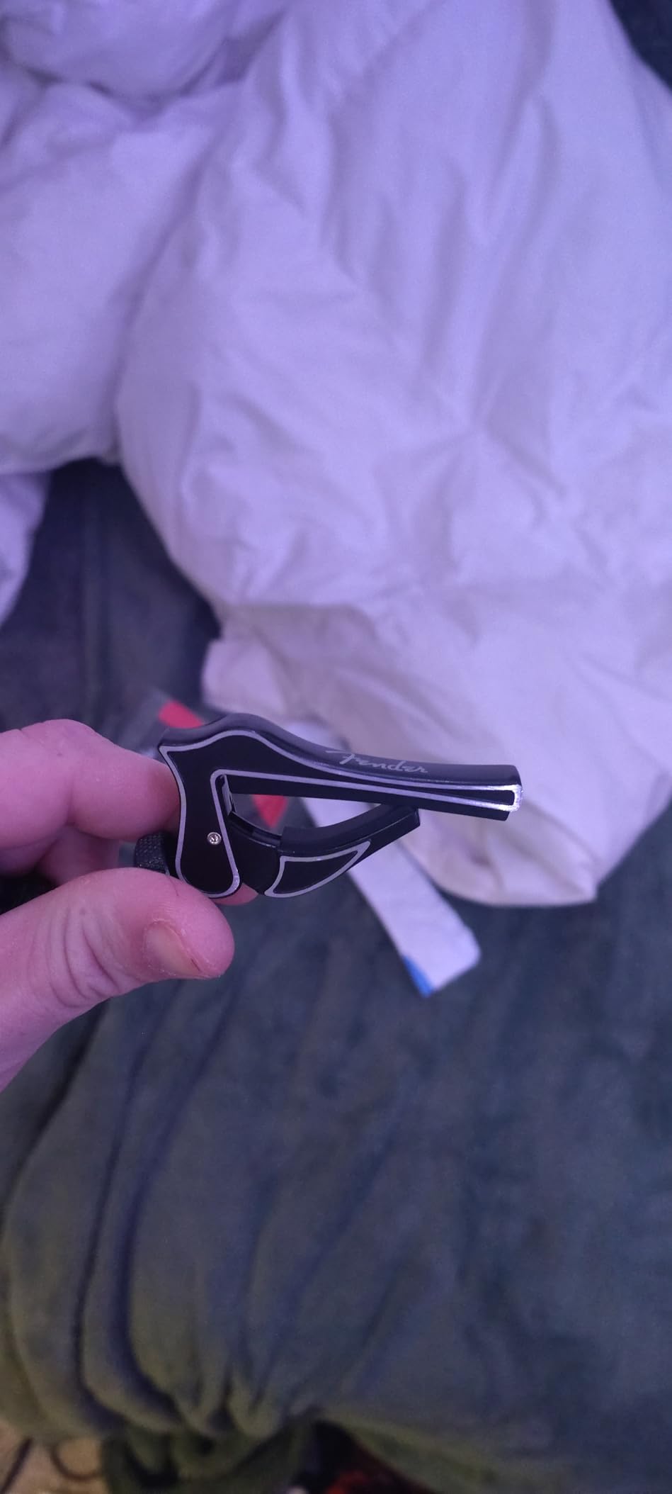 Fender Dragon Capo, Guitar Accessories, Black customer photo 1