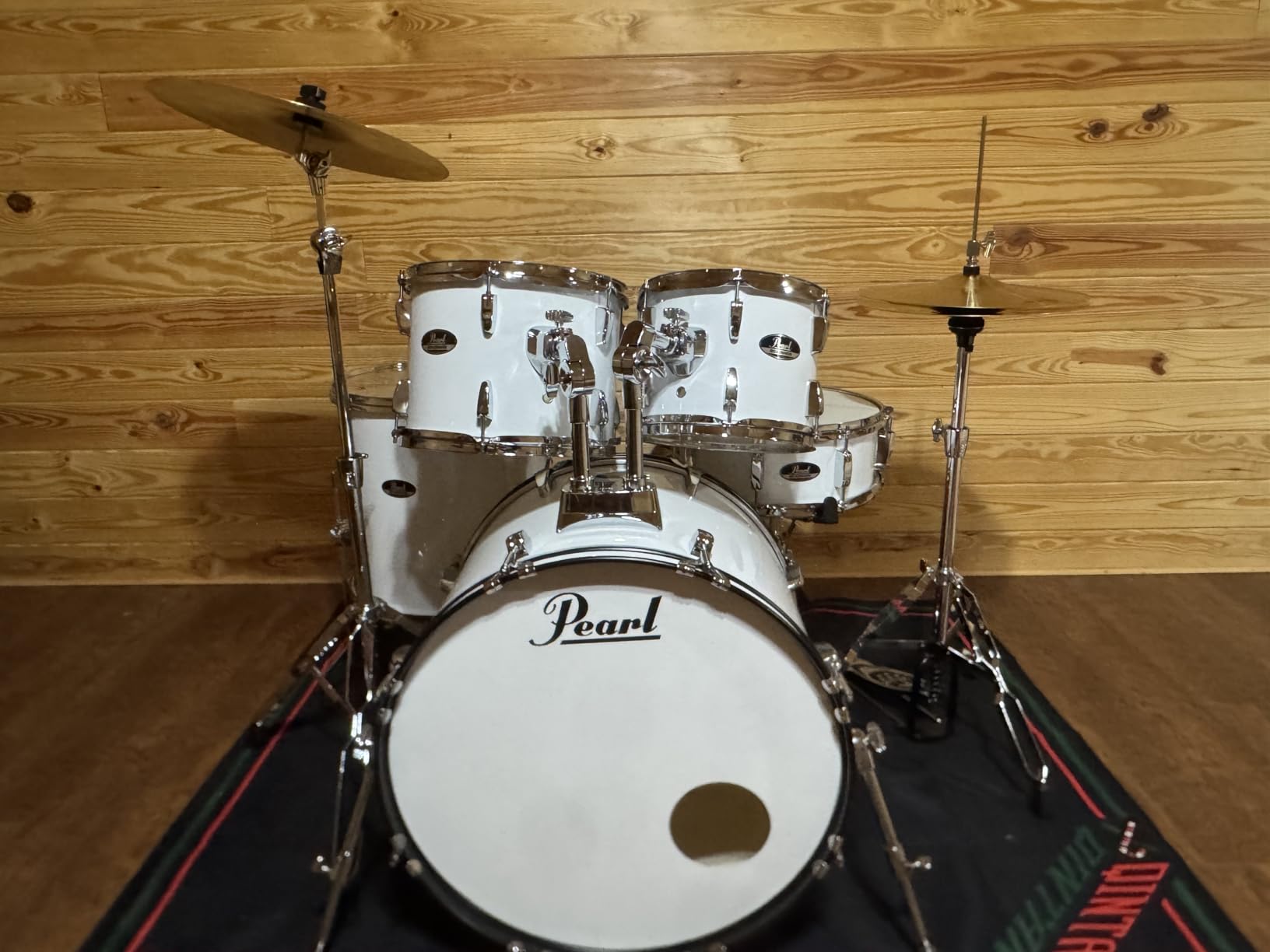 Roadshow Drum Set 5-Piece Complete Kit with Cymbals and Stands, Charcoal Metallic (RS525SC/C706) customer photo 1
